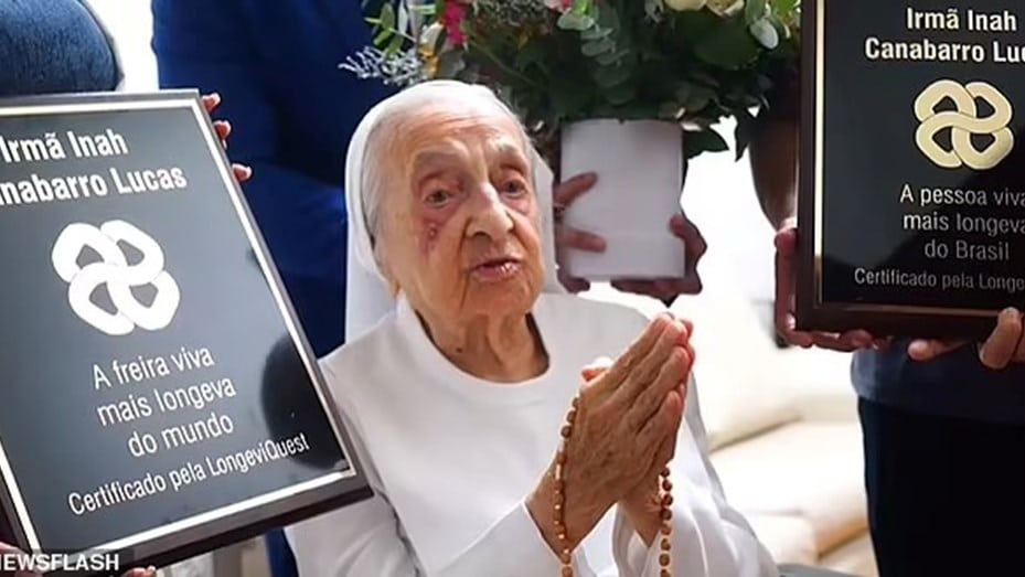 Adiós a un Legado: Muere Inah Canabarro Lucas, la Mujer Más Anciana del Mundo, a los 116 Años 6 Inah Canabarro Lucas