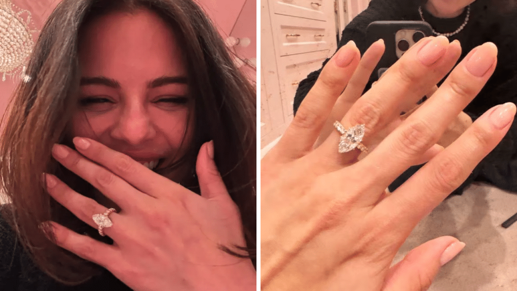 25 Espectaculares Parejas de Celebridades en 2025: ¡El Amor que Domina! 9 anillo de compromiso de selena gomez